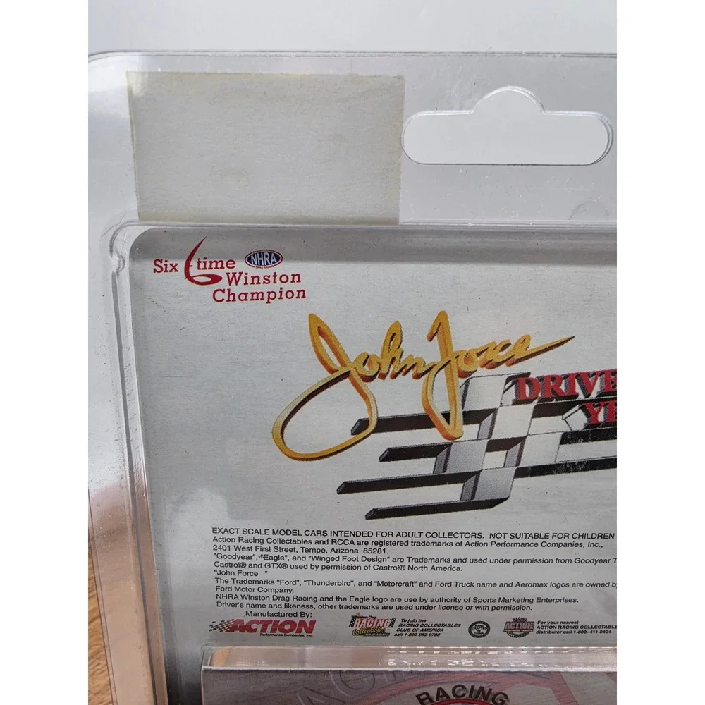 John Force 1996 Driver of the Year 1997 Mustang Funny Car 1:64 Action W649729254